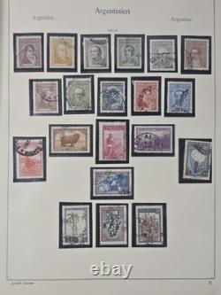 Joystamp Better Argentina Collection lot 1958 to 1980 In Abria Album $1000+ CV