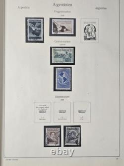 Joystamp Better Argentina Collection lot 1958 to 1980 In Abria Album $1000+ CV