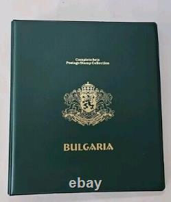 Joystamp Bulgaria Stamps Collection Lot Album With Stamps 1963 to 2002 History