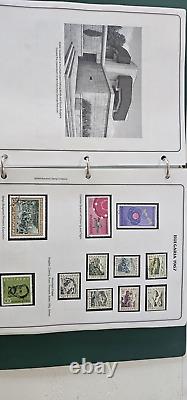 Joystamp Bulgaria Stamps Collection Lot Album With Stamps 1963 to 2002 History