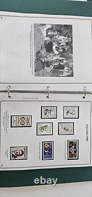 Joystamp Bulgaria Stamps Collection Lot Album With Stamps 1963 to 2002 History