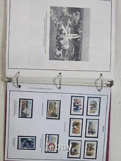 Joystamp QUBA Stamp Collection KENMORE History Album Worldwide Series. Used