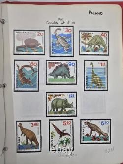 Joystamp WithW P Country collection in show guard hingless album 1240+ Stamps