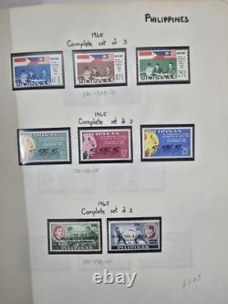 Joystamp WithW P Country collection in show guard hingless album 1240+ Stamps