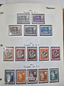 Joystamp WithW P Country collection in show guard hingless album 1240+ Stamps