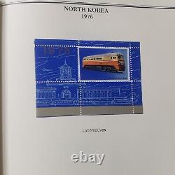 KOREA, Fabulous Stamp Collection hinged/mounted Mystic Album Multiple Years