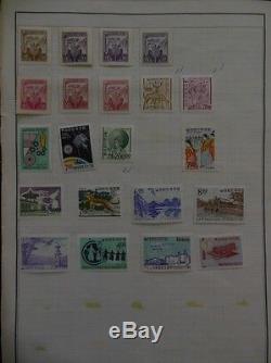 KOREA Nice all Mint OG collection (except for 2 stamps) on album pages