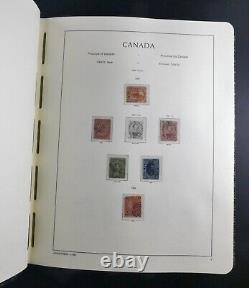 Kengo Canada Stamp Collection in Lighthouse Album 1859-1985 almost complete HV