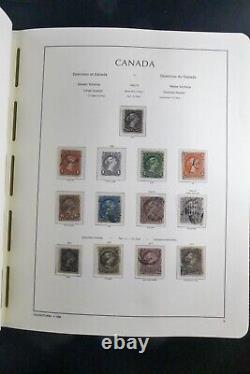 Kengo Canada Stamp Collection in Lighthouse Album 1859-1985 almost complete HV