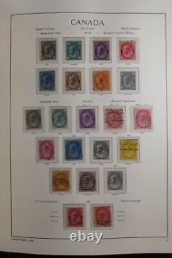 Kengo Canada Stamp Collection in Lighthouse Album 1859-1985 almost complete HV