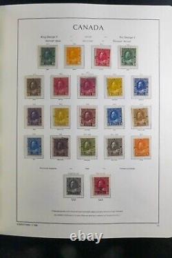 Kengo Canada Stamp Collection in Lighthouse Album 1859-1985 almost complete HV