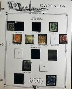Kengo Canada Stamp Collection in Parliament Album 1872-1978 almost complete HV