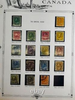 Kengo Canada Stamp Collection in Parliament Album 1872-1978 almost complete HV