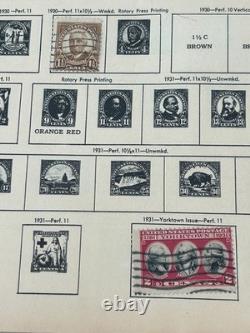 Kennedy United States Stamp Album 1964 Over 170 Stamps 1908 And Up