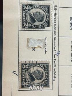 Kennedy United States Stamp Album 1964 Over 170 Stamps 1908 And Up