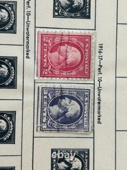 Kennedy United States Stamp Album 1964 Over 170 Stamps 1908 And Up