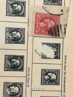 Kennedy United States Stamp Album 1964 Over 170 Stamps 1908 And Up