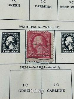 Kennedy United States Stamp Album 1964 Over 170 Stamps 1908 And Up
