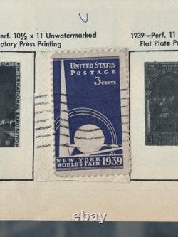 Kennedy United States Stamp Album 1964 Over 170 Stamps 1908 And Up