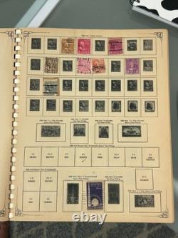 Kennedy United States Stamp Album 1964 Over 170 Stamps 1908 And Up