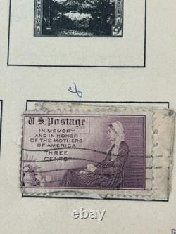 Kennedy United States Stamp Album 1964 Over 170 Stamps 1908 And Up