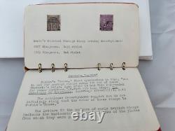 Kirkpatrick Philatelic stamp collection World of Chemistry Stamp Album 25 Page
