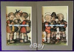 LARGE LOT OF 195 ARS M. I. HUMMEL PRINTS WithALBUM, COA, KEY BY PRINT & MOLD #'S