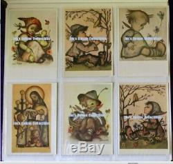 LARGE LOT OF 195 ARS M. I. HUMMEL PRINTS WithALBUM, COA, KEY BY PRINT & MOLD #'S