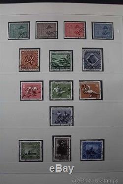 LIECHTENSTEIN Premium Stamp Collection USED CTO 1945-2014 3 SAFE Albums