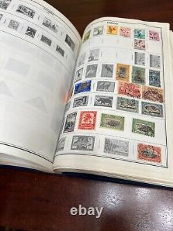 LOADED Vintage 1966 Ambassador World Stamp Album withThousands of Stamps, Harris