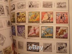 LOADED World COLLECTION in H. E. Harris Standard Album 6200+ stamps View 35 pix