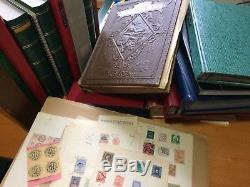 LOT #268 COLONIES EUROPE MONDE collection de timbres fiscaux albums en 2 cartons