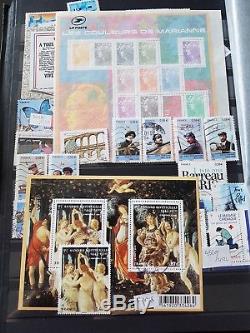 LOT #288 FRANCE collection timbre en 2 albums Ceres Bordeaux bloc 1 & 3 CA 2016