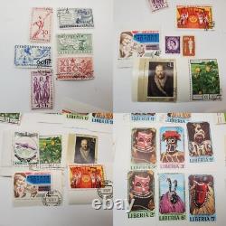 LOT Worldwide Stamp Collection Mint/Used Album USA Asia Africa Europe+ in Binder