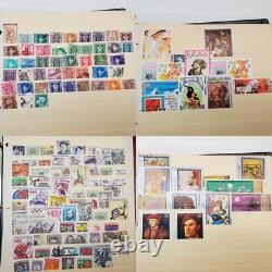 LOT Worldwide Stamp Collection Mint/Used Album USA Asia Africa Europe+ in Binder