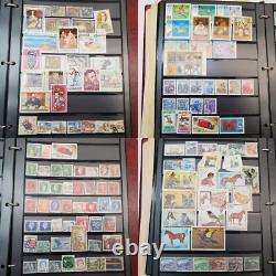 LOT Worldwide Stamp Collection Mint/Used Album USA Asia Africa Europe+ in Binder