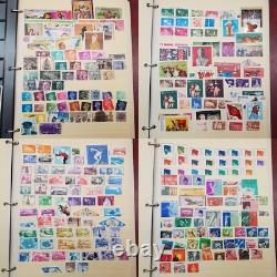 LOT Worldwide Stamp Collection Mint/Used Album USA Asia Africa Europe+ in Binder