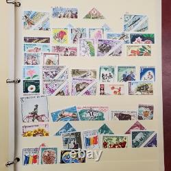 LOT Worldwide Stamp Collection Mint/Used Album USA Asia Africa Europe+ in Binder