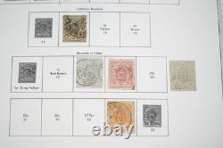LUXEMBOURG 1870s-1970s COLLECTION OF 1,100+ STAMPS MINT & USED IN MINKUS ALBUM