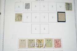 LUXEMBOURG 1870s-1970s COLLECTION OF 1,100+ STAMPS MINT & USED IN MINKUS ALBUM