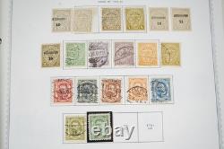 LUXEMBOURG 1870s-1970s COLLECTION OF 1,100+ STAMPS MINT & USED IN MINKUS ALBUM