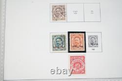 LUXEMBOURG 1870s-1970s COLLECTION OF 1,100+ STAMPS MINT & USED IN MINKUS ALBUM