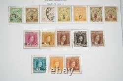 LUXEMBOURG 1870s-1970s COLLECTION OF 1,100+ STAMPS MINT & USED IN MINKUS ALBUM