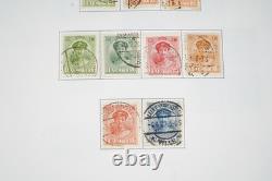 LUXEMBOURG 1870s-1970s COLLECTION OF 1,100+ STAMPS MINT & USED IN MINKUS ALBUM