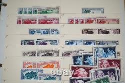 Laos Collection Of 525+ Stamps Mint & Used In Album On Stock Pages