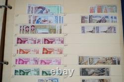 Laos Collection Of 525+ Stamps Mint & Used In Album On Stock Pages