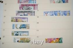 Laos Collection Of 525+ Stamps Mint & Used In Album On Stock Pages