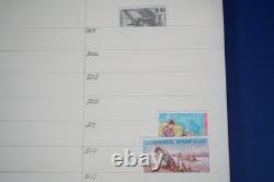 Laos Collection Of 525+ Stamps Mint & Used In Album On Stock Pages