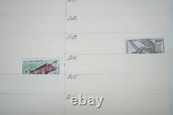 Laos Collection Of 525+ Stamps Mint & Used In Album On Stock Pages