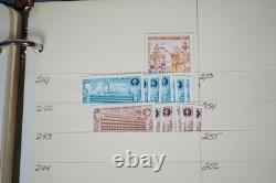 Laos Collection Of 525+ Stamps Mint & Used In Album On Stock Pages